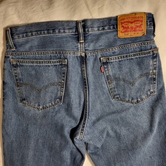 Vintage 514 Levi's Red Tab Jeans, 36 x 34 - Picture 5 of 8